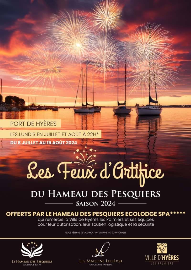 feu-artifice-pesquiers-hyères-location-vélos-bateaux-jet-ski-lindien-porquerolles